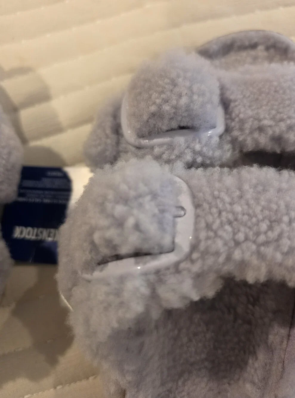 New Birkenstock Sherling Sandals